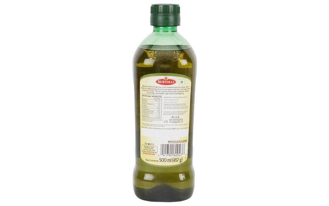 Bertolli Extra Virgin Olive Oil Rich Taste   Bottle  500 millilitre